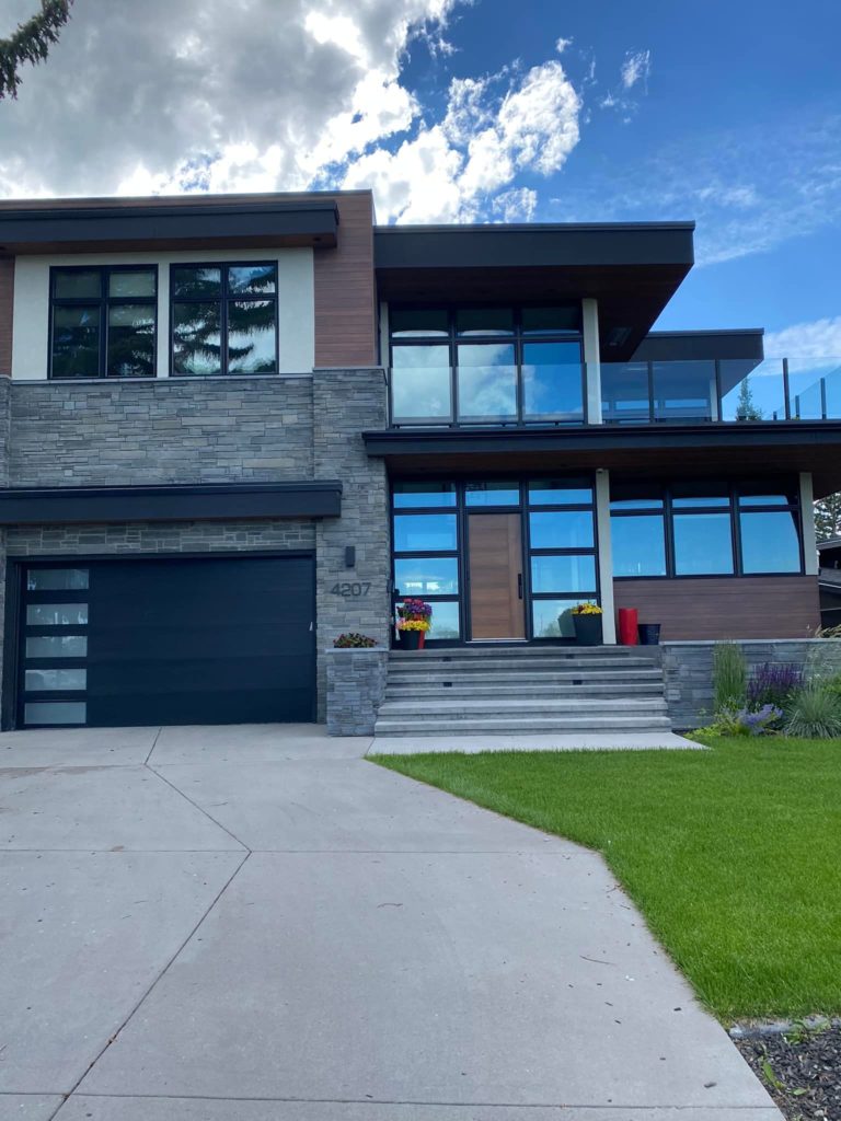Clean house windows